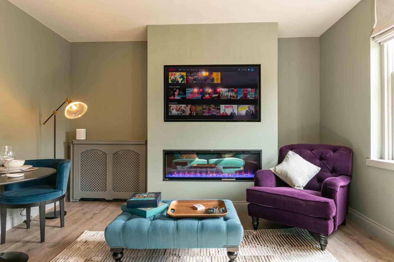 Beautiful Modern 1 Bedroom Apartment, City Centre Bath Exterior foto